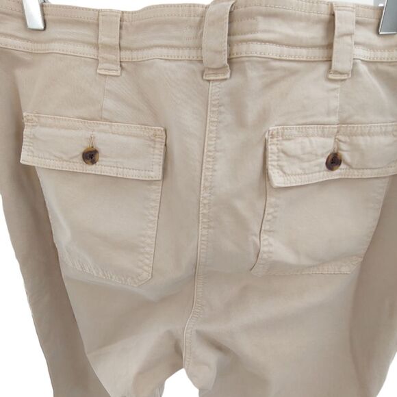 Boden twill ankle gathered pants size 10 - Picture 3 of 11